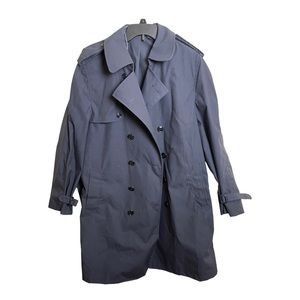 Air Force Defense Logistics Agency Navy Blue Trench Defender Jacket Size 42S